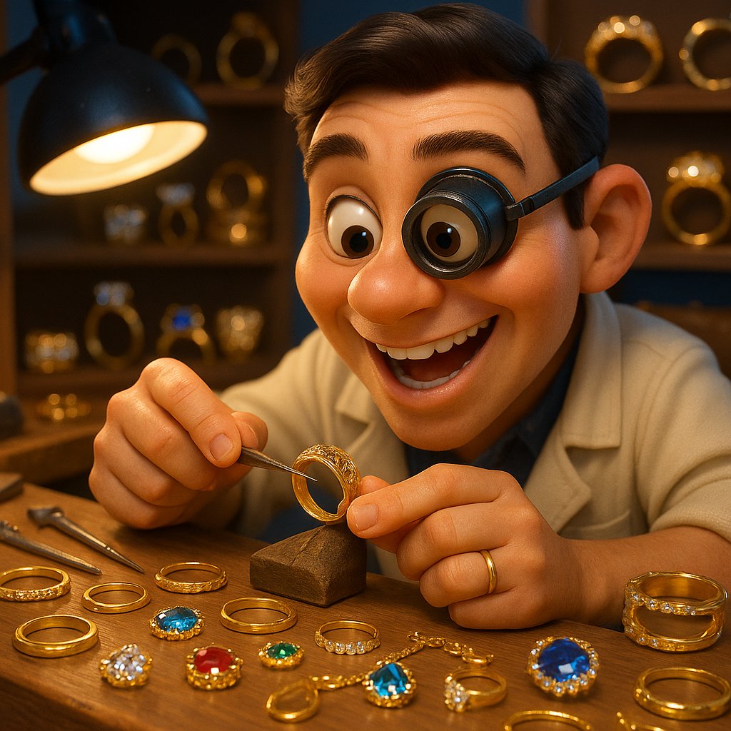 Close-up detail of an ornate gallery wire setting on a diamond ring, showcasing intricate metalwork and craftsmanship.