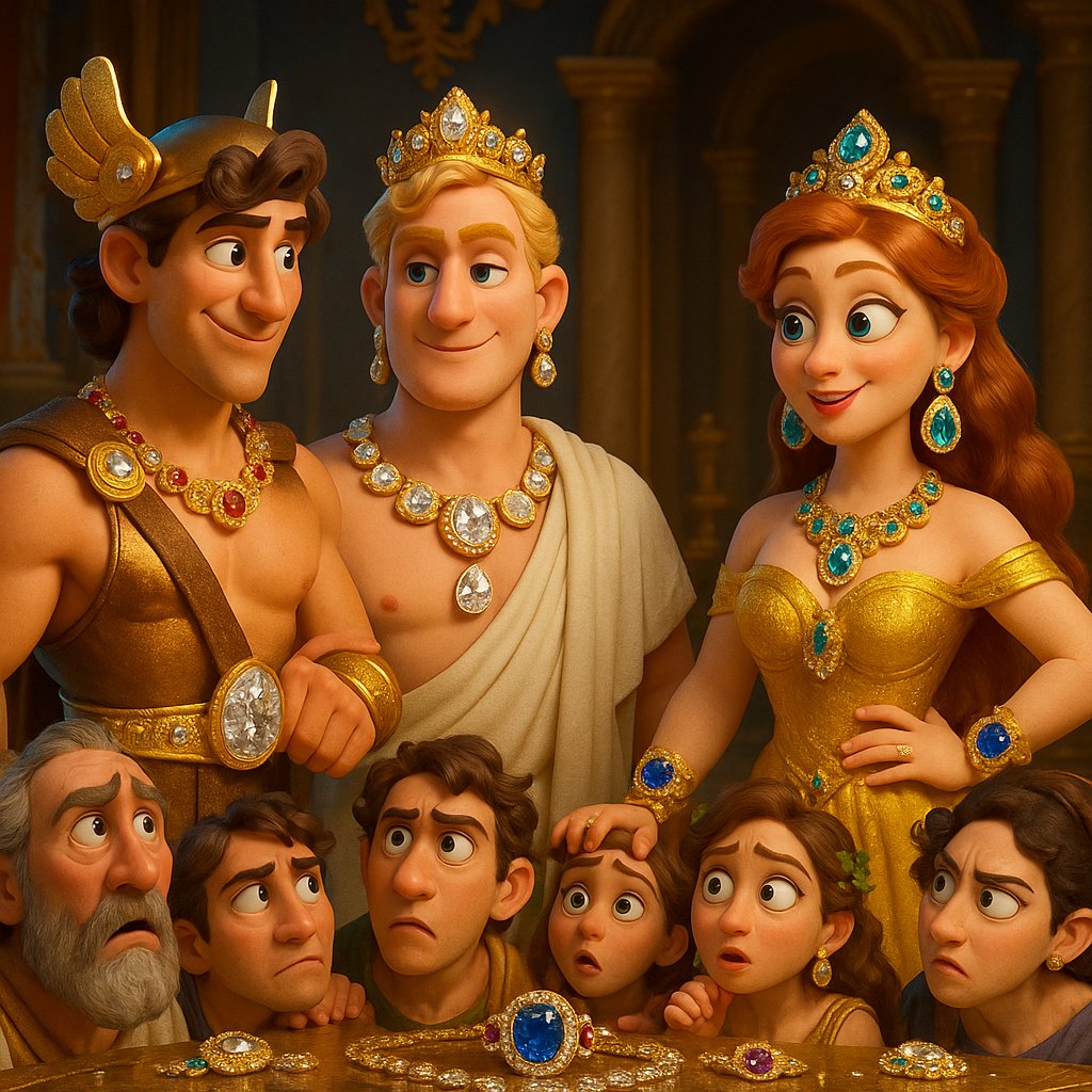 Ancient mythological jewelry collection featuring Greek, Egyptian and Norse inspired designs at Robinson's Jewelers