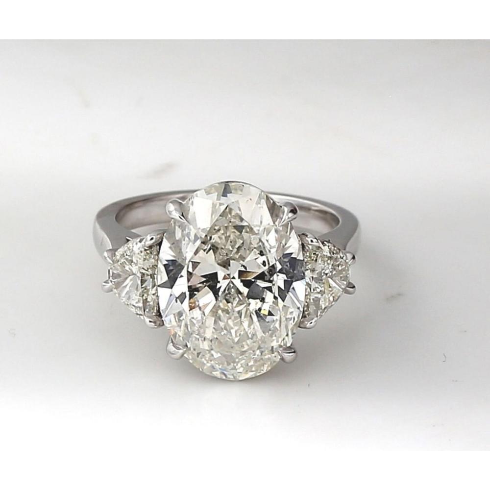 Oval Diamond Three Stone Ring - A Classic Beauty