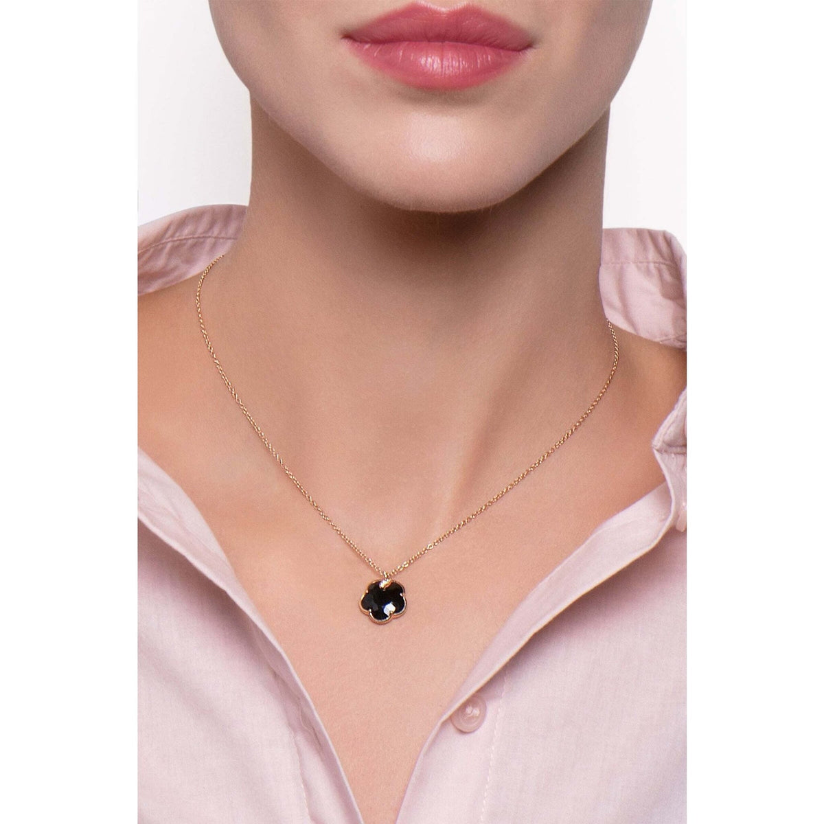 Elegant Onyx Pendant Necklace