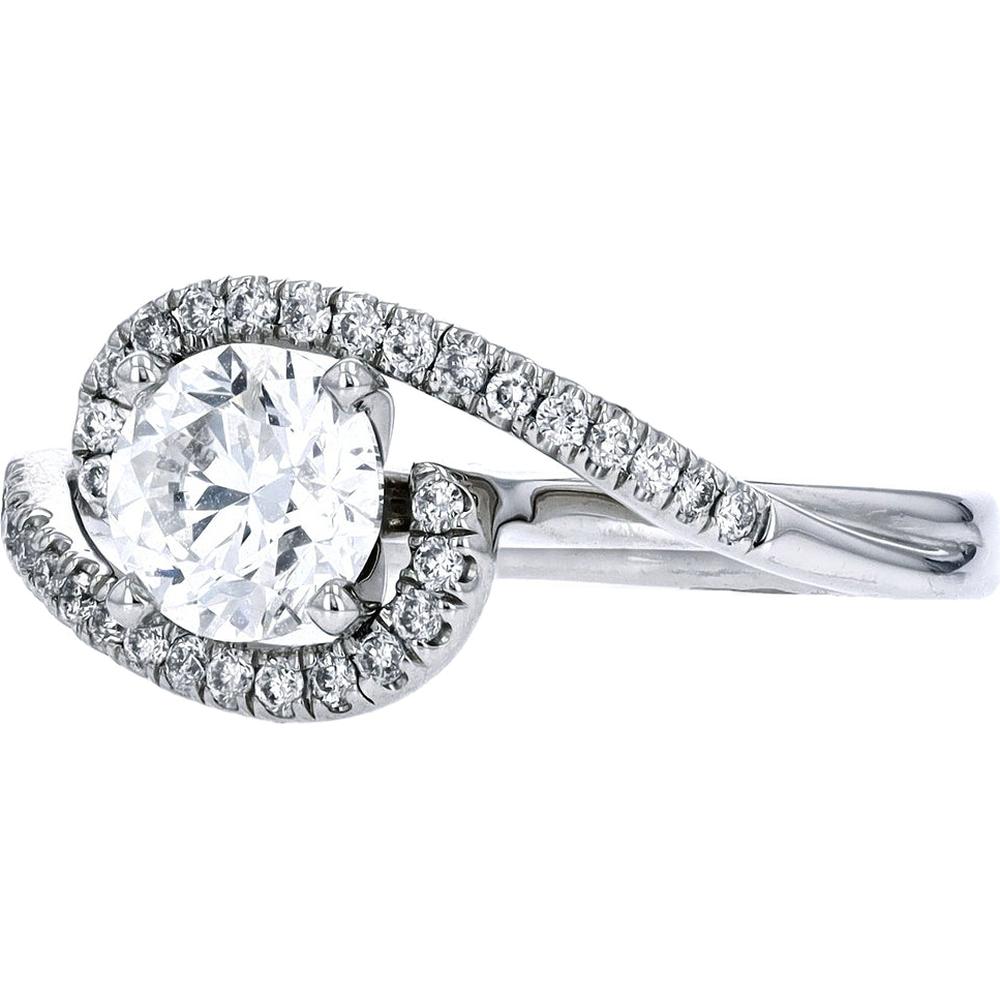 Platinum 1.20 Carat Diamond Engagement Ring