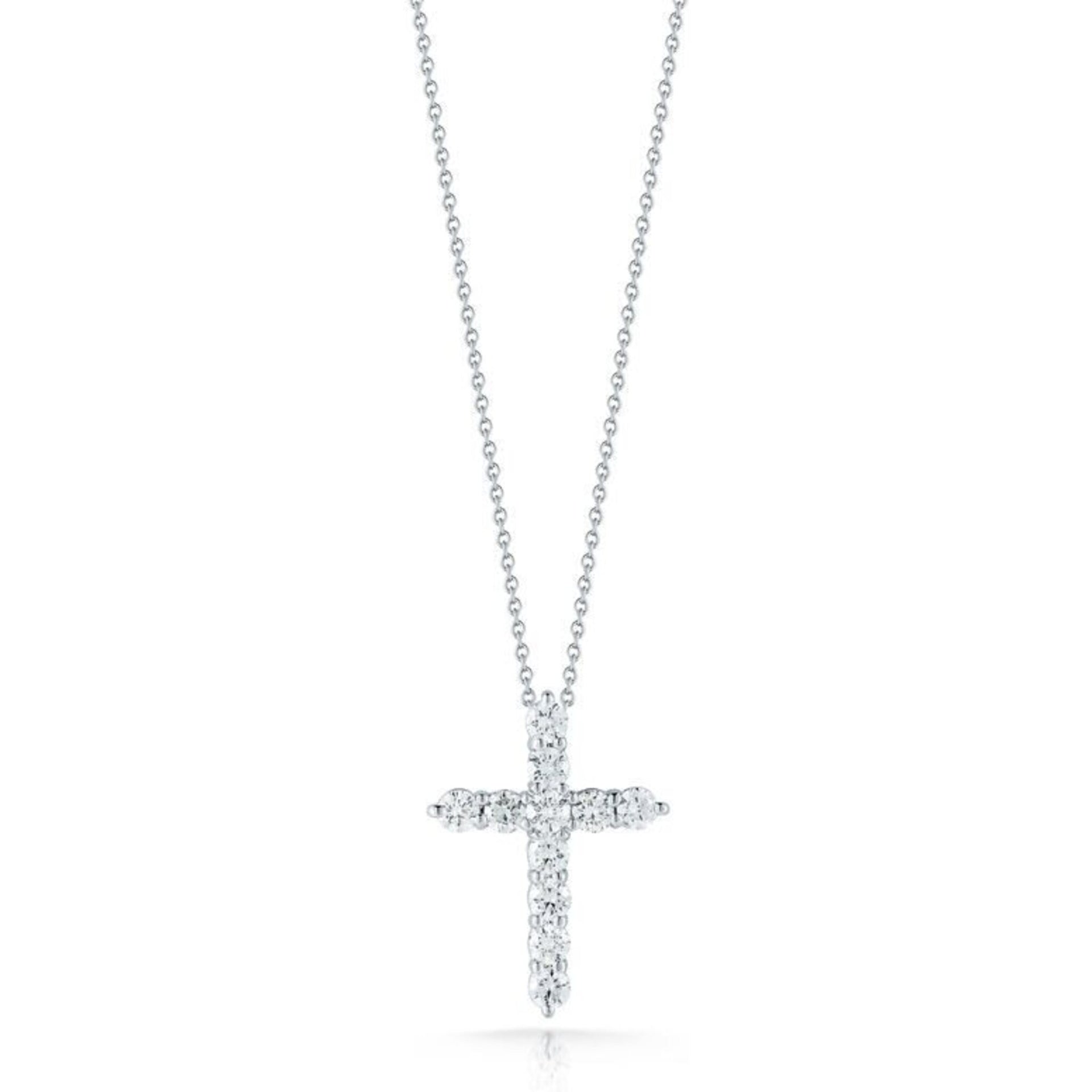 Trendy cross store necklace