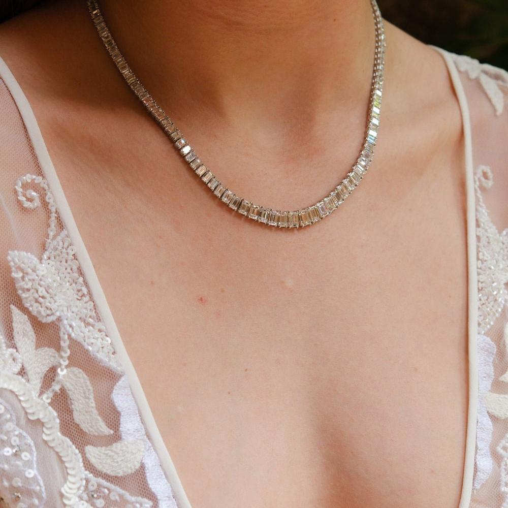 Cantabile Necklace by Ruchi New York in a delicate and intricate design