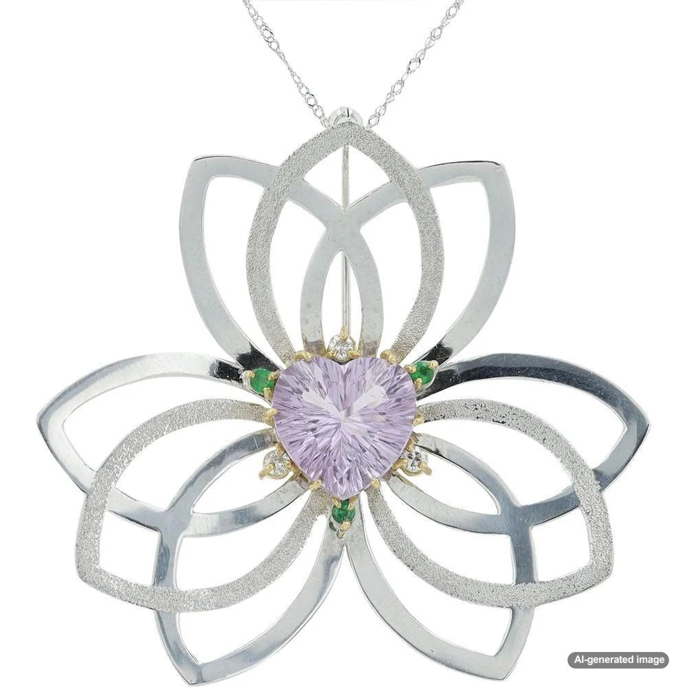Spring 2025 floral jewelry collection featuring elegant flower-inspired rings, necklaces and earrings
