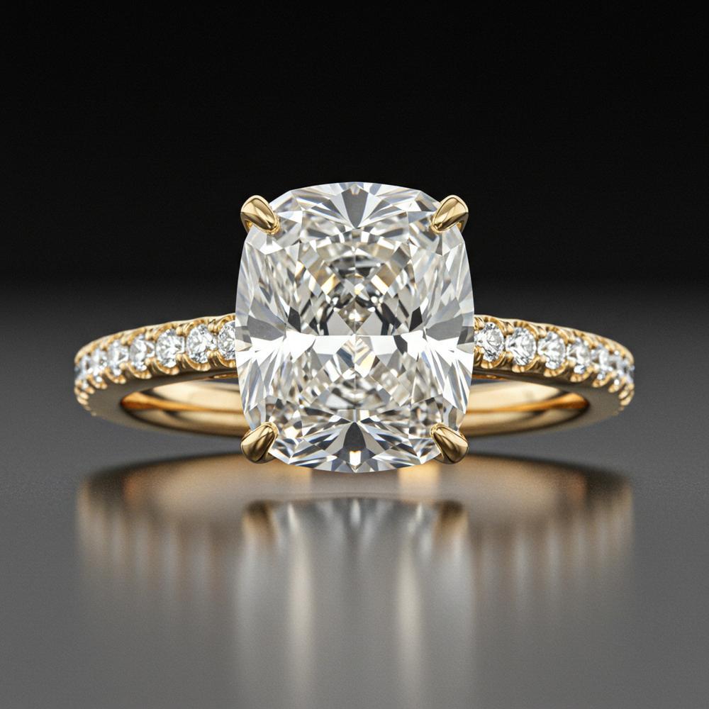 Trending engagement rings featuring various styles including solitaire, halo, and vintage designs