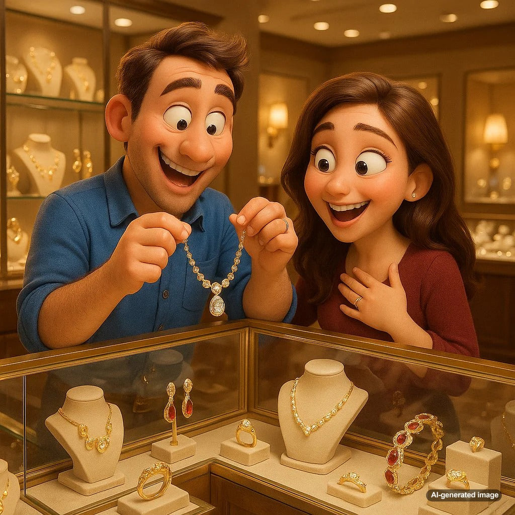 Elegant jewelry gifts for daughter-in-law and son-in-law showing welcome to family traditions