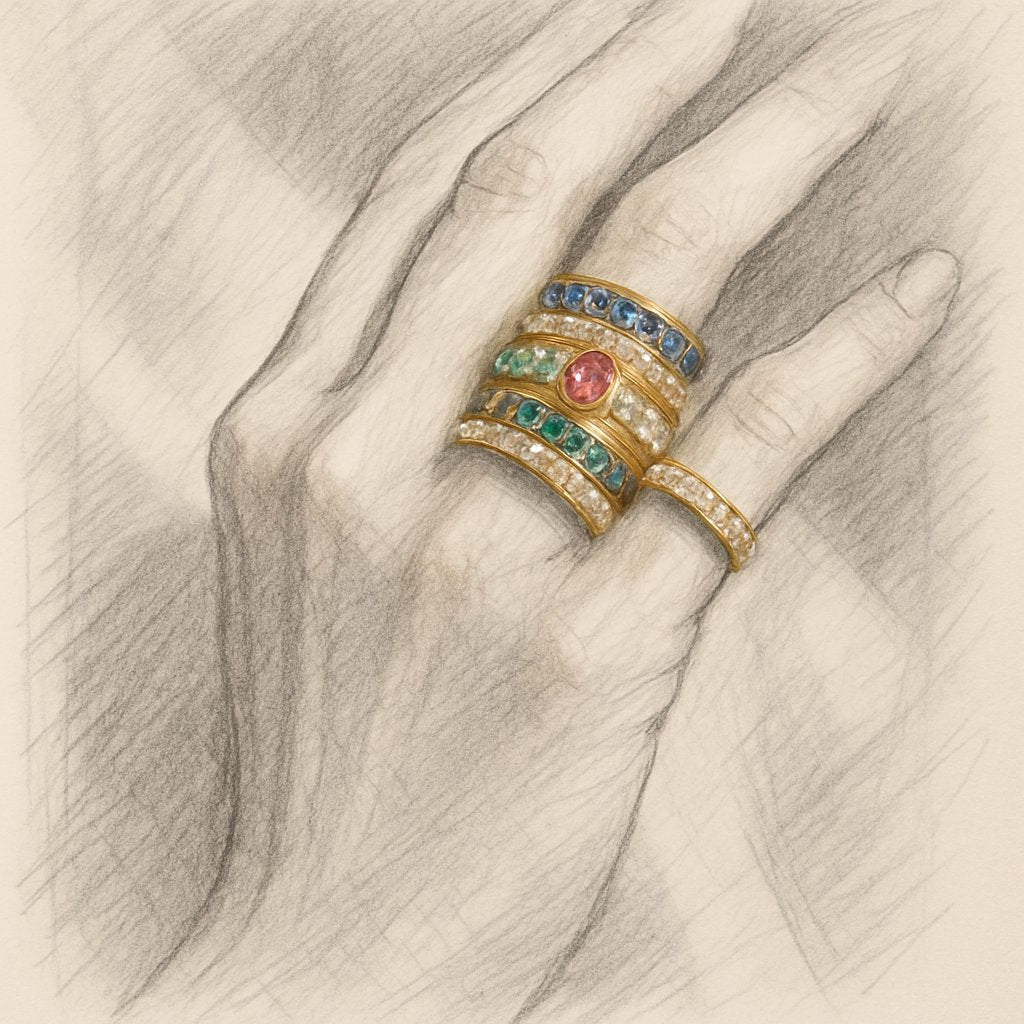 The Best Stackable Rings for Personalized Layering: Mix, Match & Spark ...