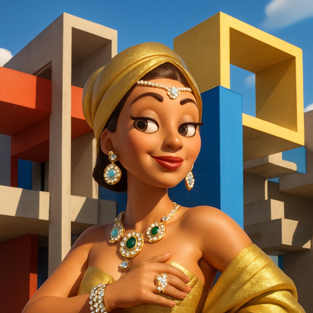 Architectural and structuralist jewelry designs featuring geometric forms and bold statements