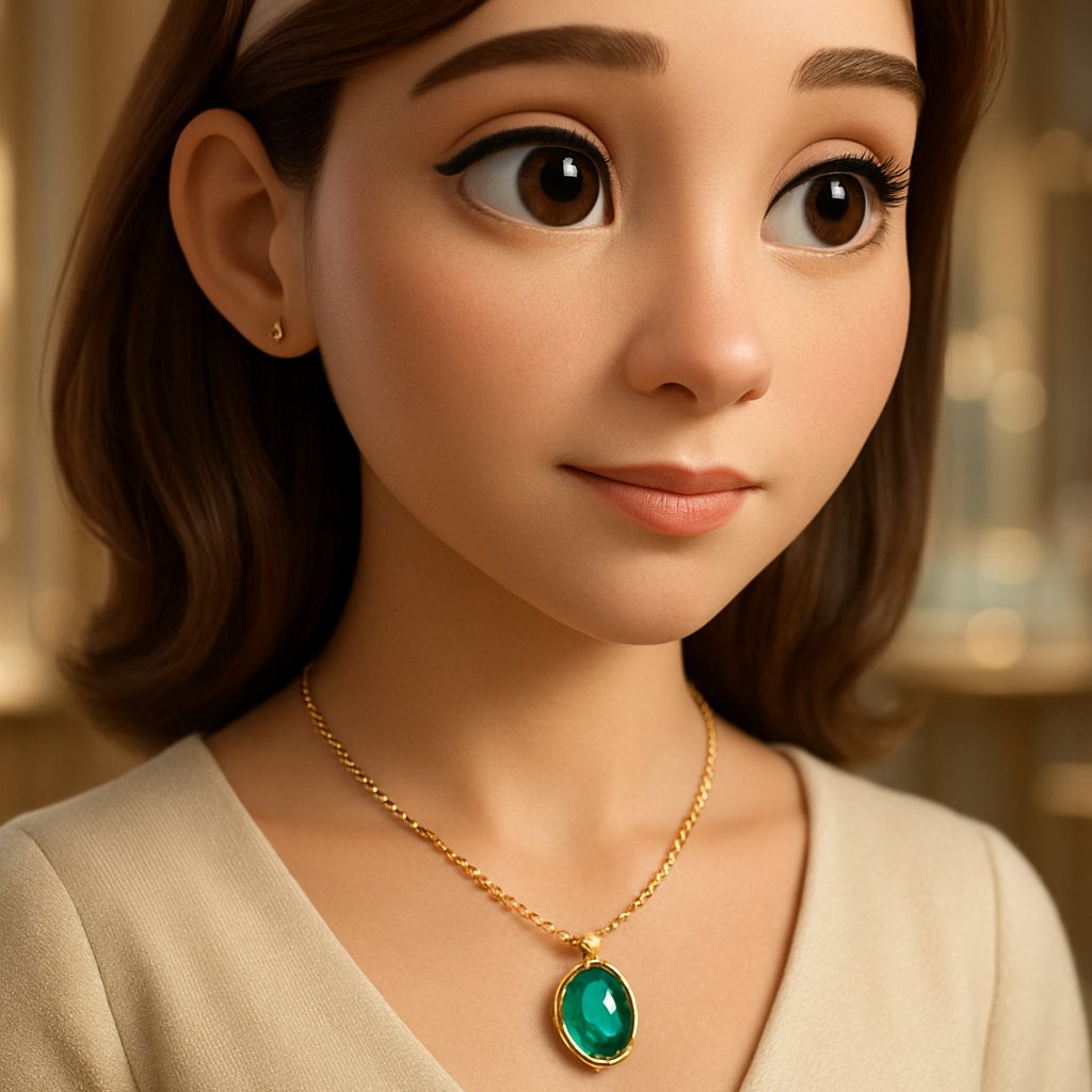 Exquisite birthstone necklaces displayed at Robinson&rsquo;s Jewelers, featuring vibrant gemstones in elegant settings