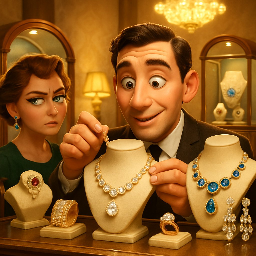 A curated collection of timeless old money aesthetic jewelry including pearl strands, diamond tennis bracelets, and gold signet rings on a velvet background