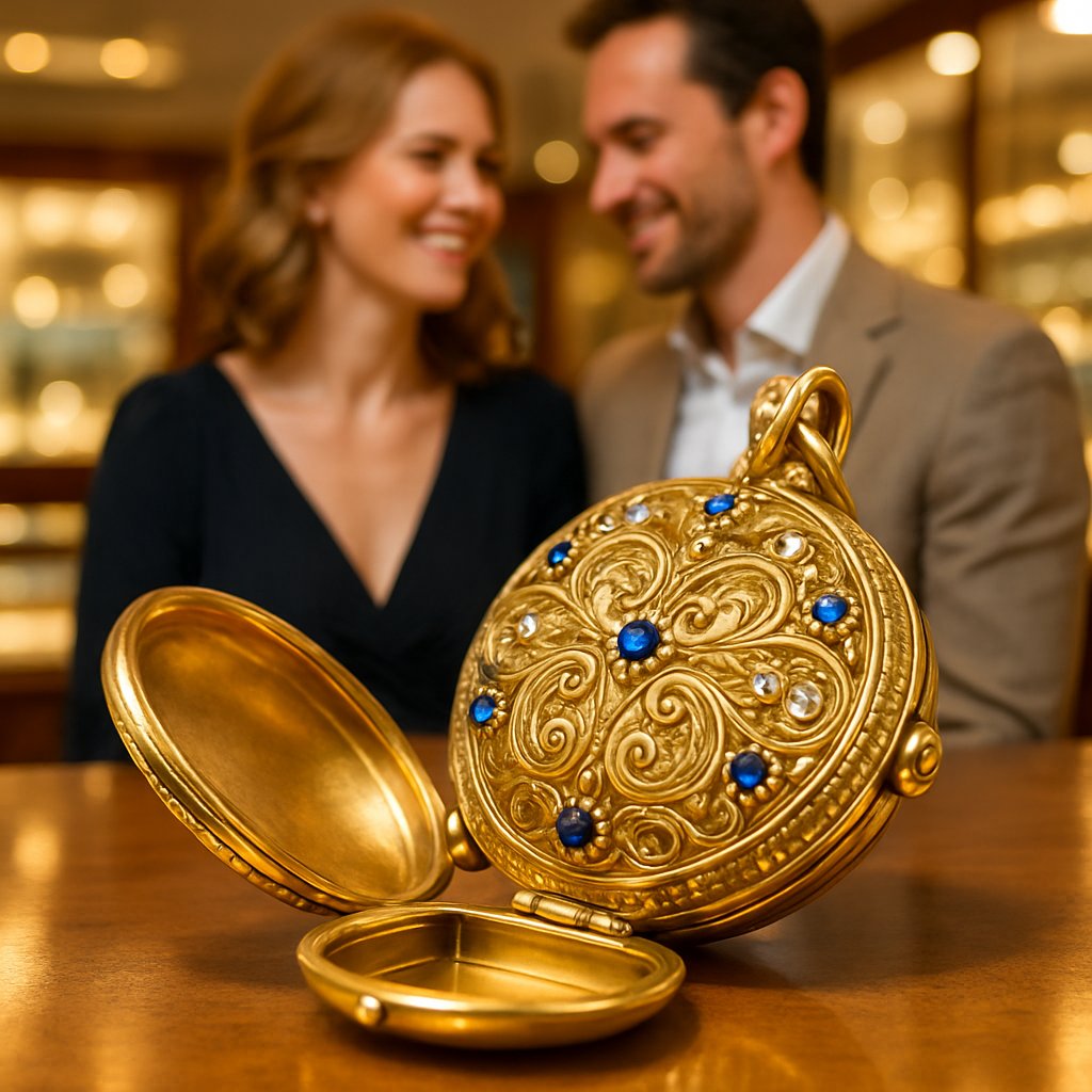 Vintage and modern heart lockets showcasing the evolution of this sentimental jewelry piece