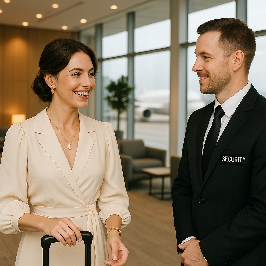 Elegant jewelry collection including diamond necklaces and rings arranged on a luxury travel case with passport