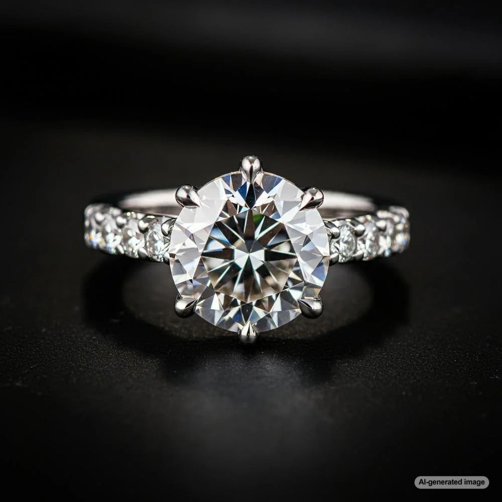 Diamond color grading scale from D to Z