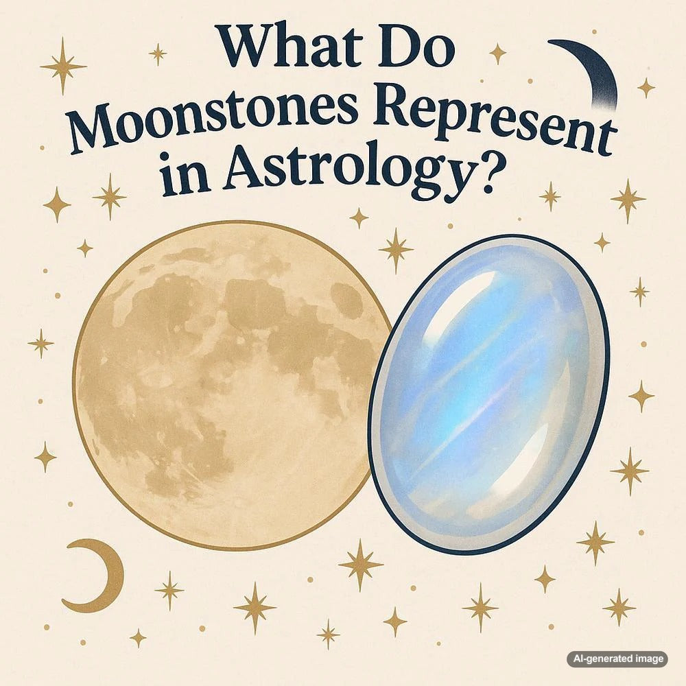 Moonstone jewelry showcasing its ethereal glow and astrological significance