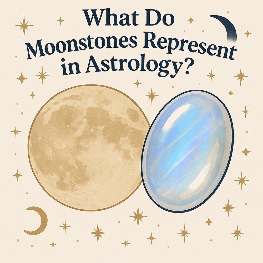 Moonstone jewelry showcasing its ethereal glow and astrological significance