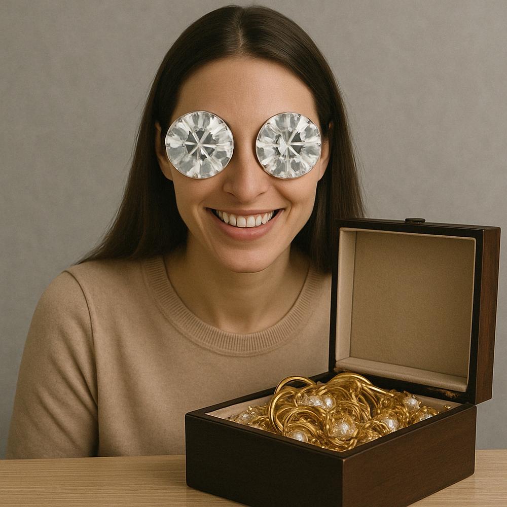 Elegant jewelry pieces showcasing diamonds, gemstones, and precious metals