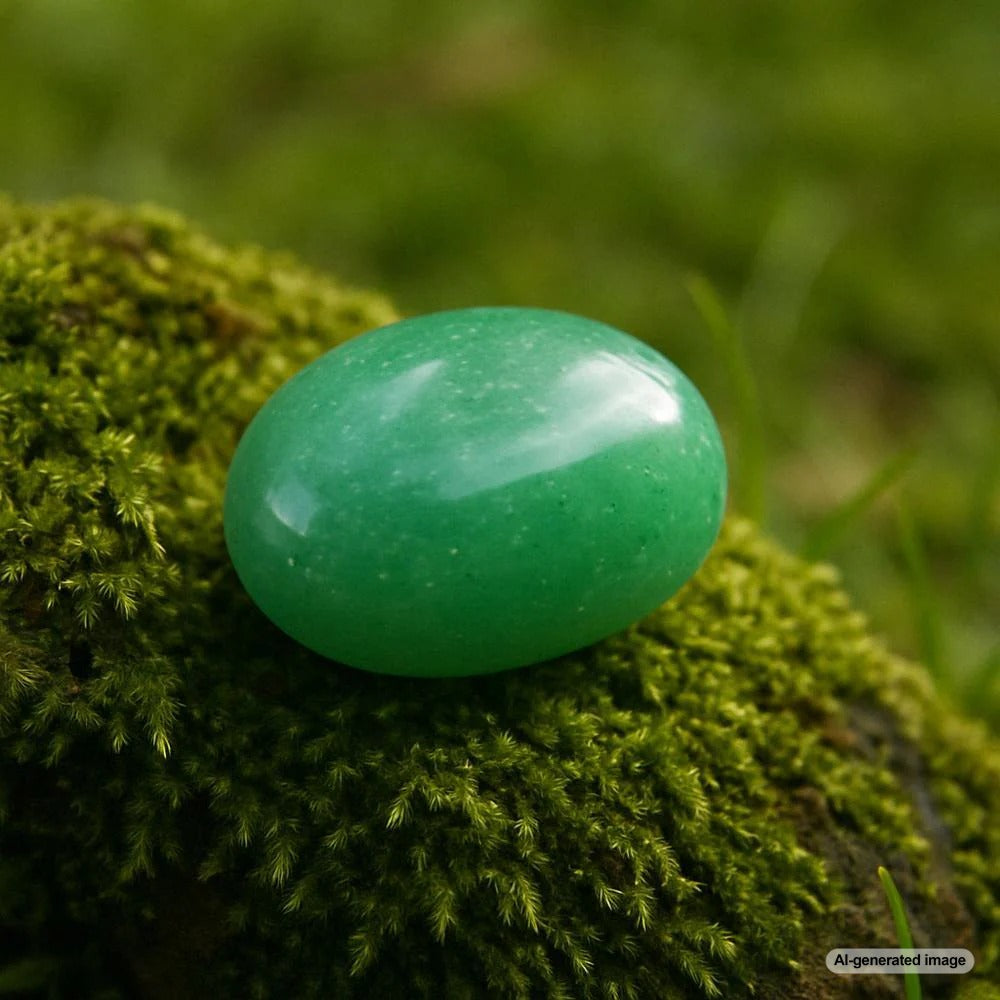 Green Aventurine gemstone jewelry showcasing its shimmering green hues and natural beauty