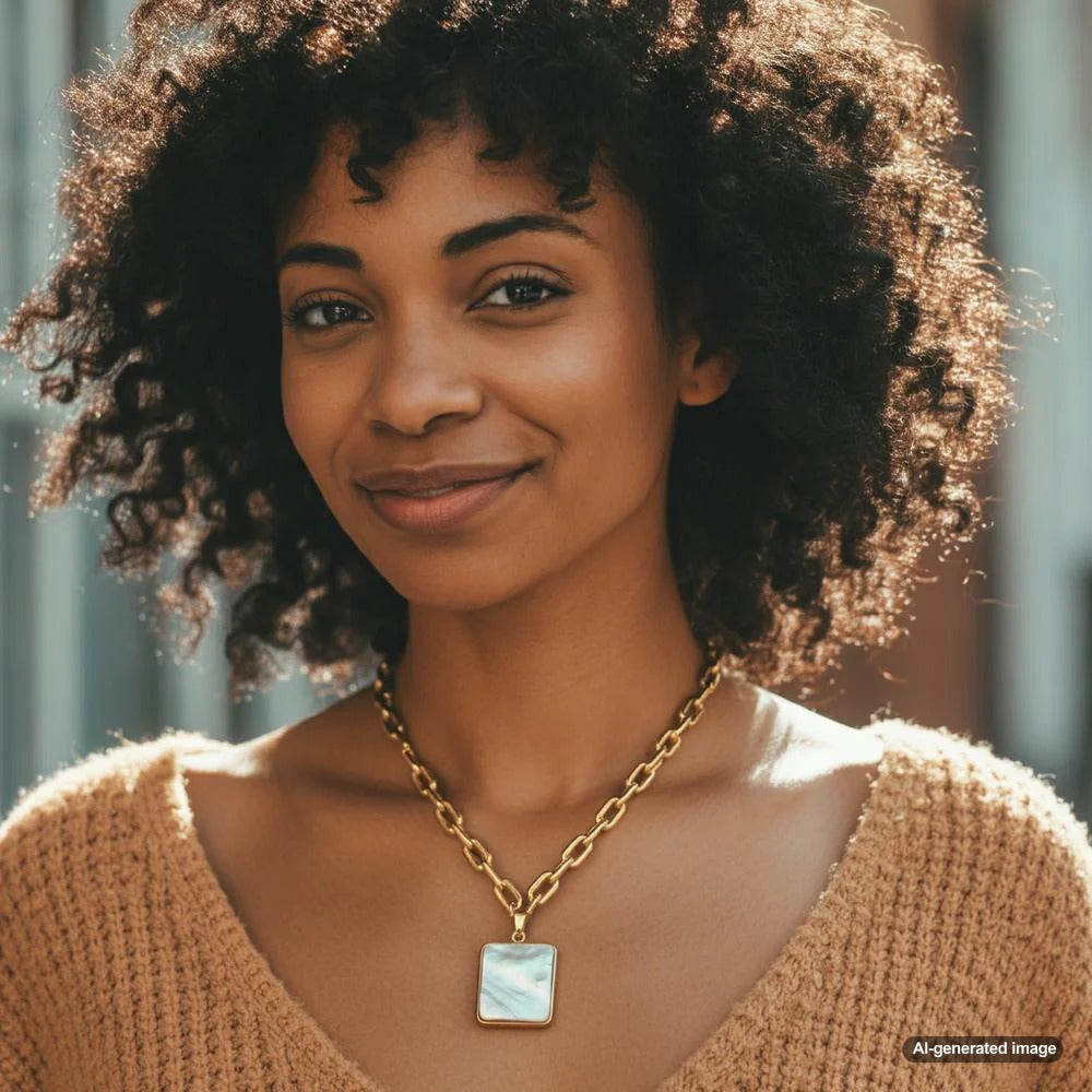 Elegant Mother of Pearl jewelry pieces showcasing their iridescent beauty.