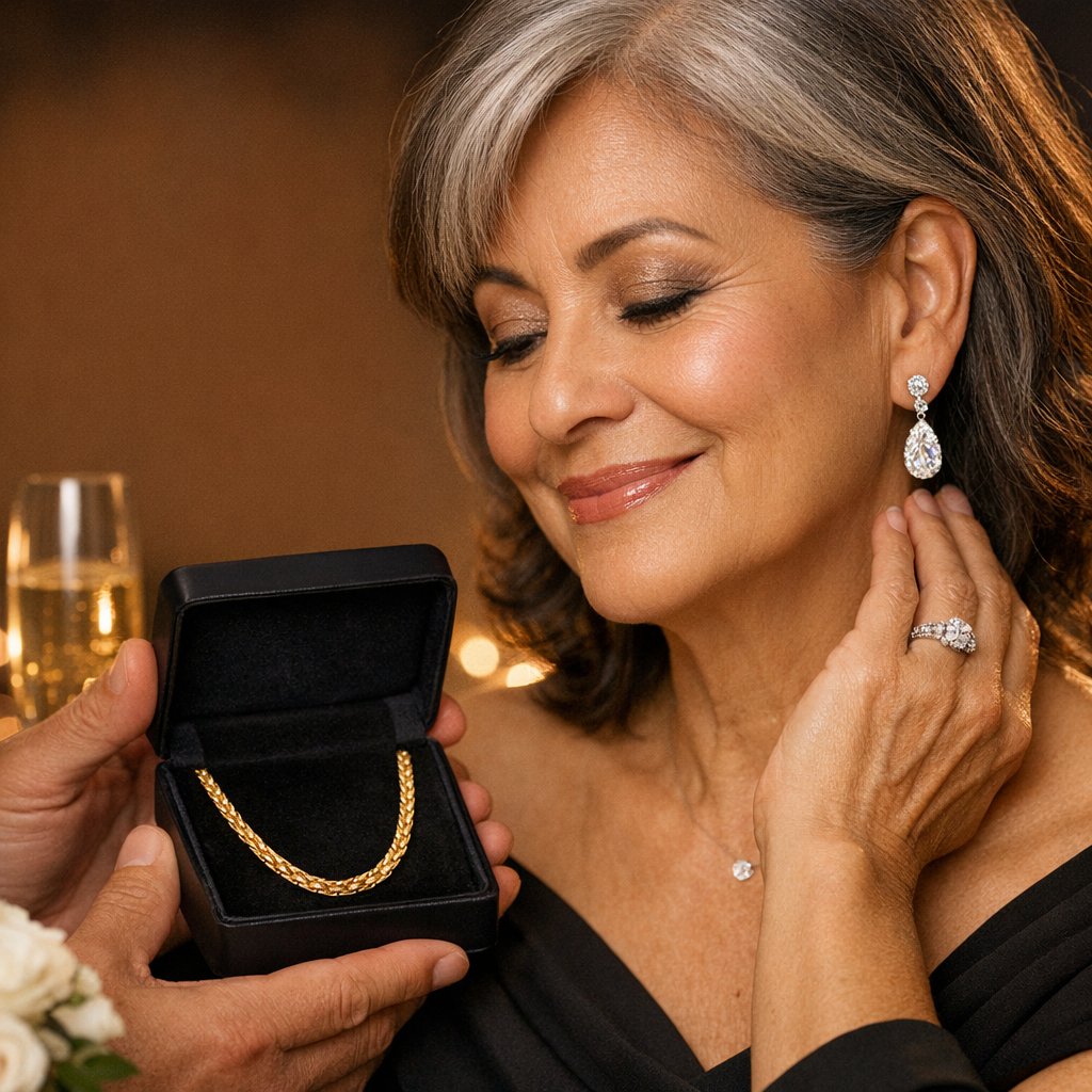 A stunning and durable wheat chain necklace from Robinson's Jewelers, showcasing its intricate woven design.