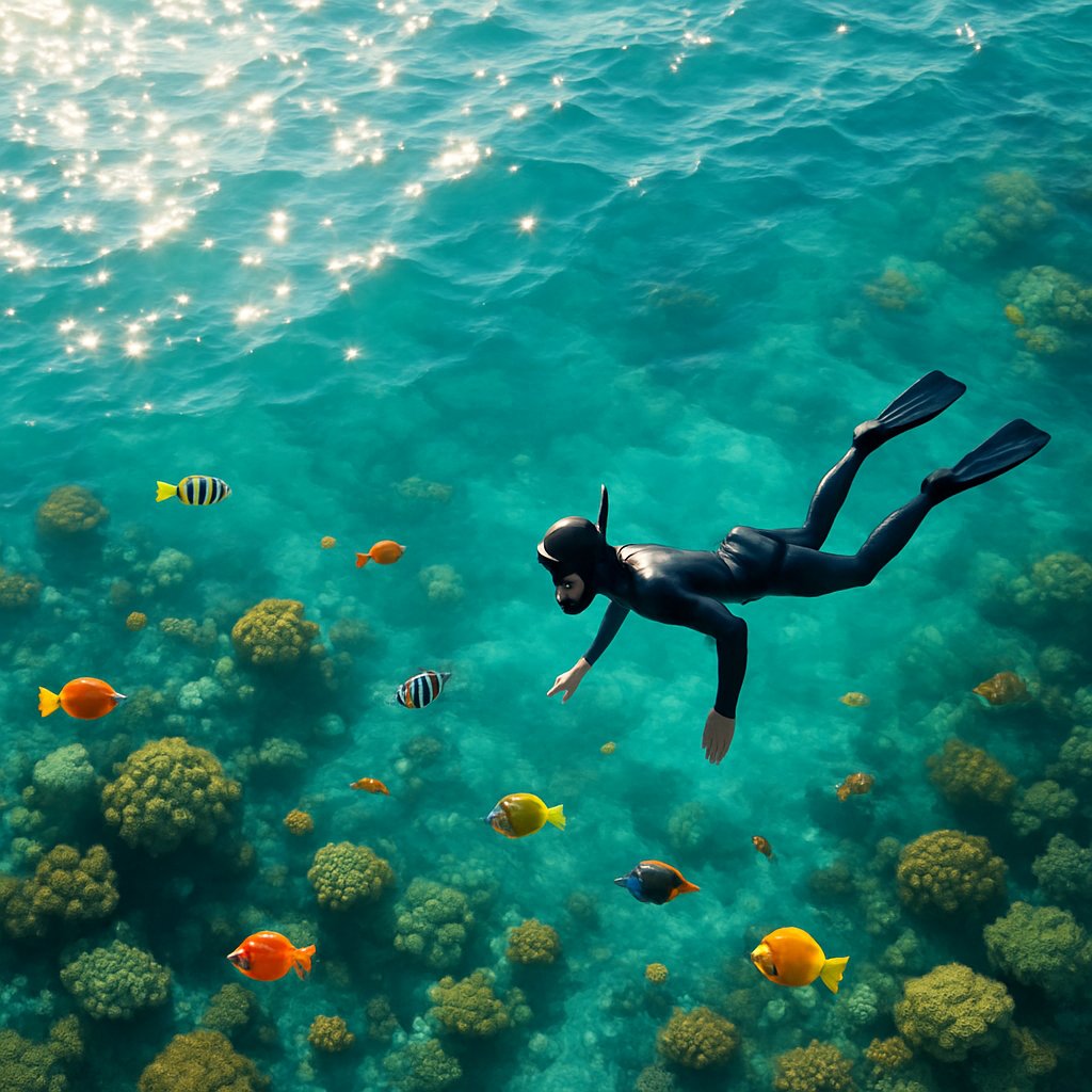 Ocean diamond mining operation showing marine vessels and sustainable diamond harvesting process