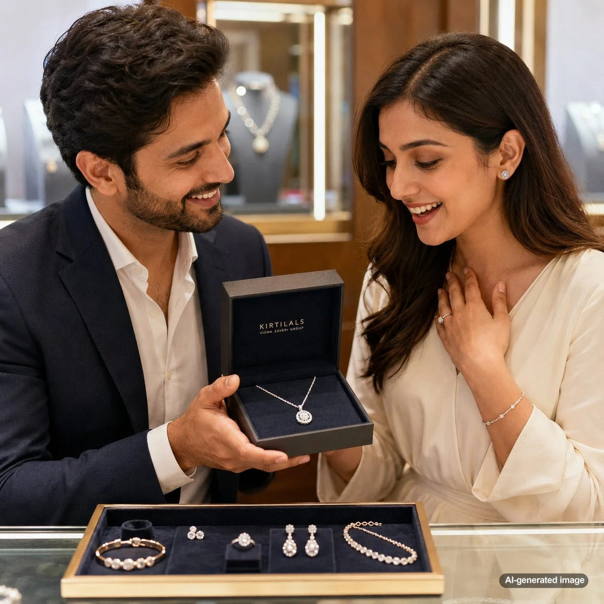 A stunning diamond eternity ring from Robinson's Jewelers, the perfect 10th wedding anniversary gift, symbolizing a decade of eternal love and commitment.