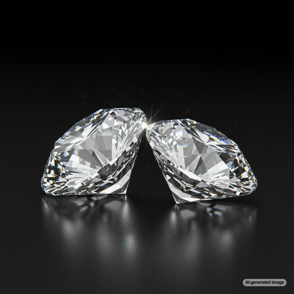 A close-up of a brilliant diamond reflecting light, emphasizing its hardness and durability.
