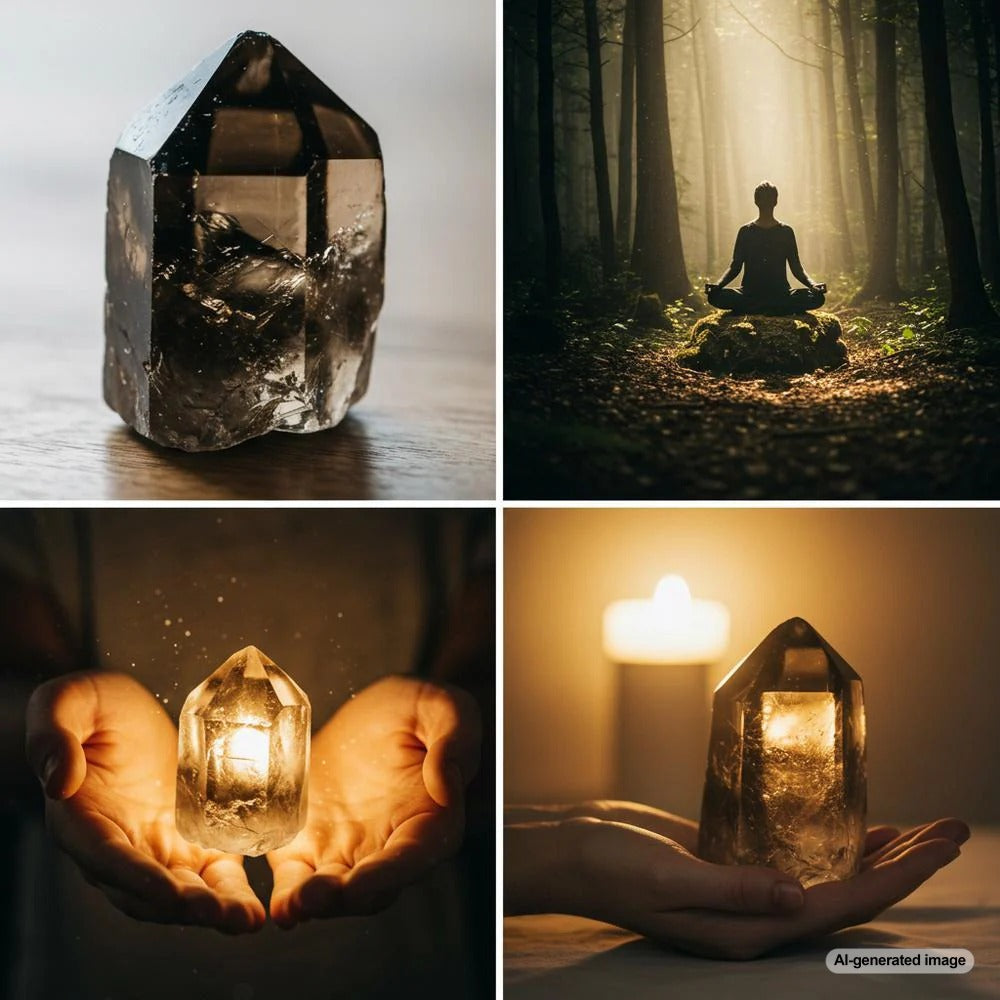 Smoky Quartz gemstone jewelry showcasing its earthy brown hues and elegant settings