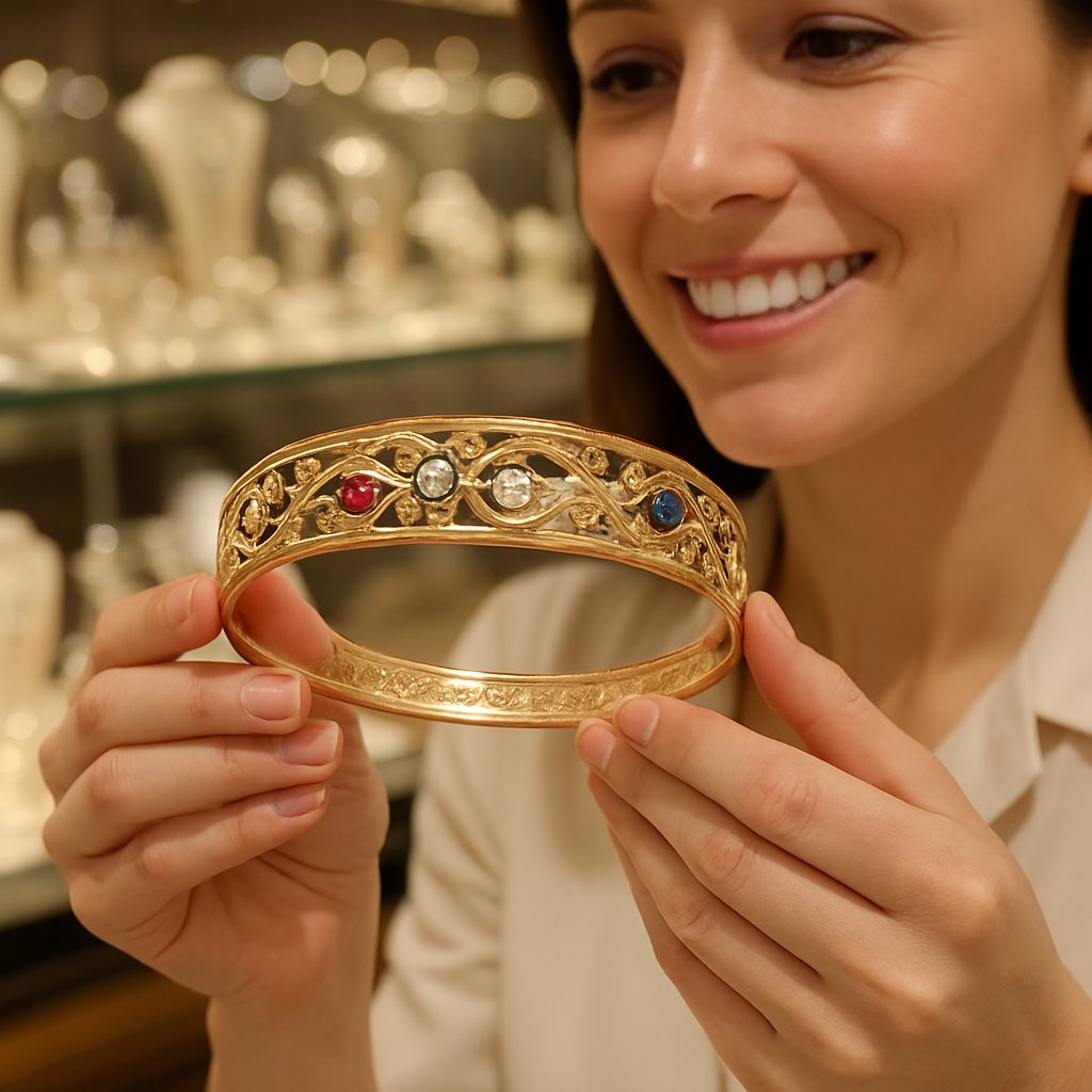 Close up of beautifully engraved jewelry with meaningful messages beyond simple initials and dates