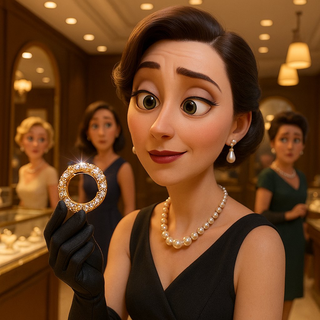 Close up of a stunning diamond halo engagement ring showcasing the open circle design