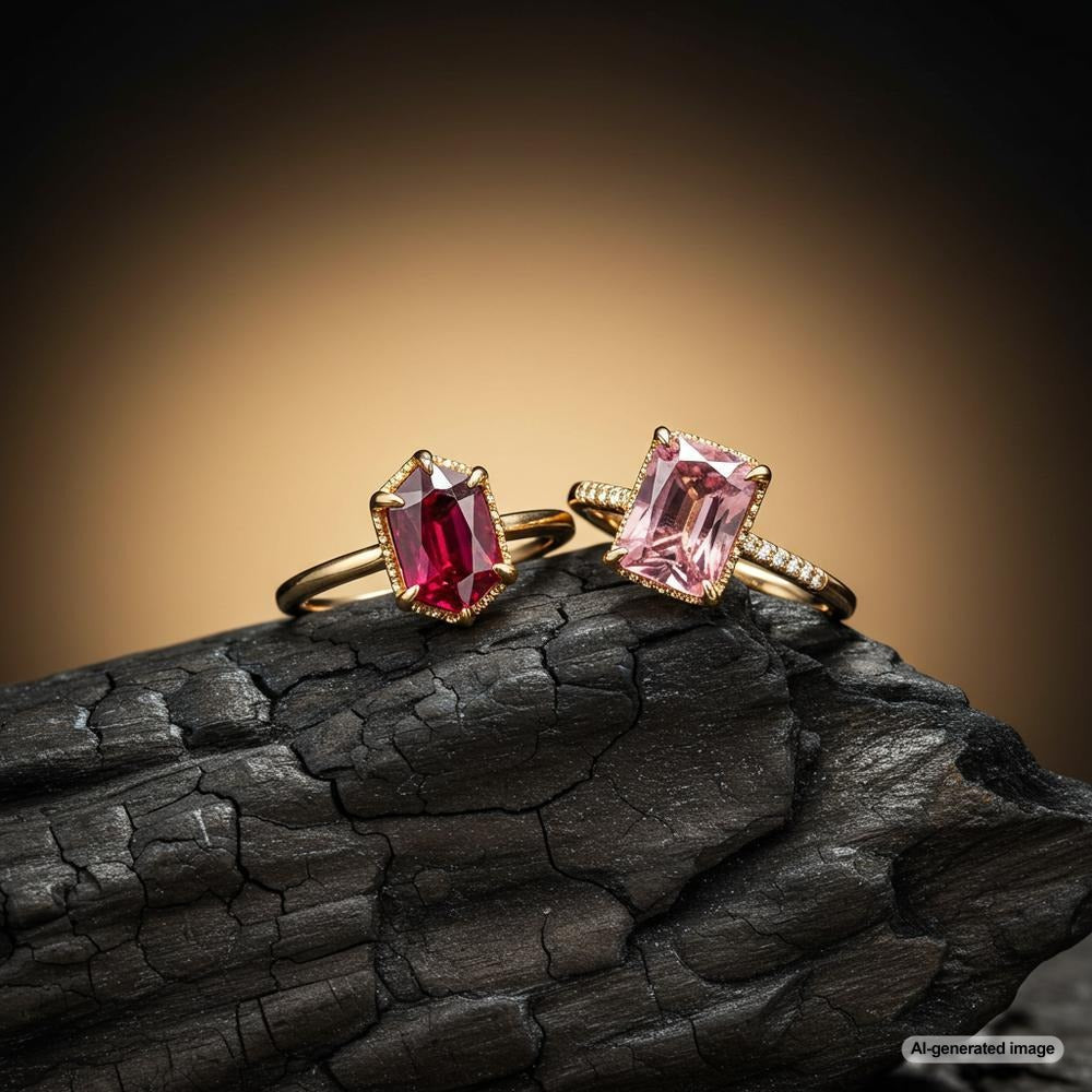 Red and pink tourmaline gemstones showcasing their vibrant colors and spiritual significance.