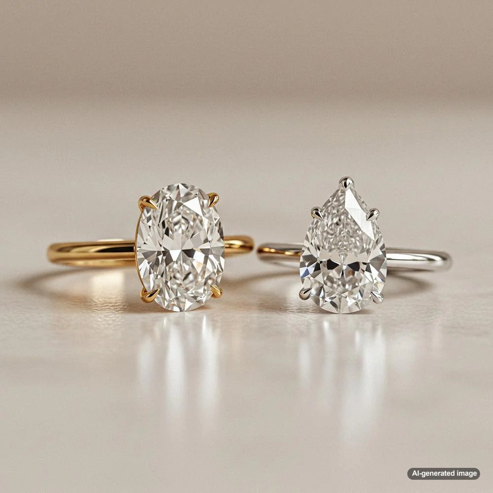 White Gold vs Yellow Gold Jewelry Comparison