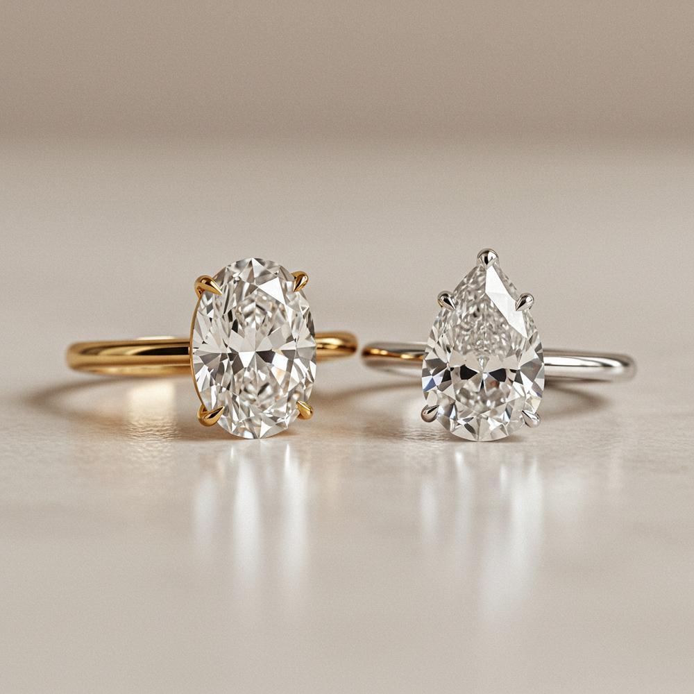 White Gold vs Yellow Gold Jewelry Comparison