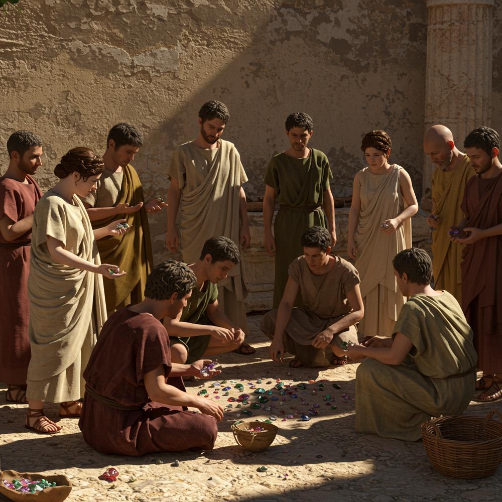 Ancient Roman gemstones believed to have healing properties