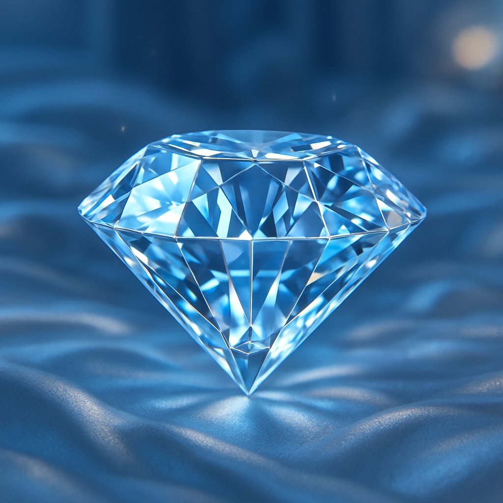 Close-up of a dazzling Tiffany diamond ring showcasing its exceptional sparkle and brilliance