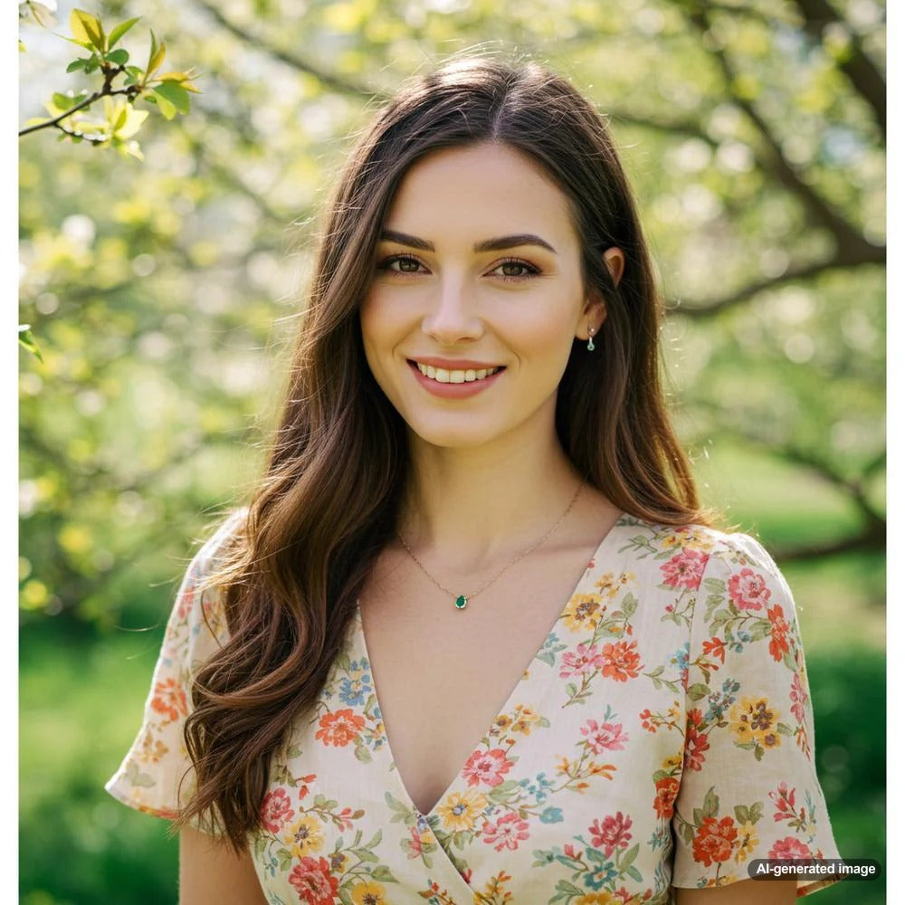 Emerald jewelry for spring - a collection of emerald rings, necklaces, and earrings.
