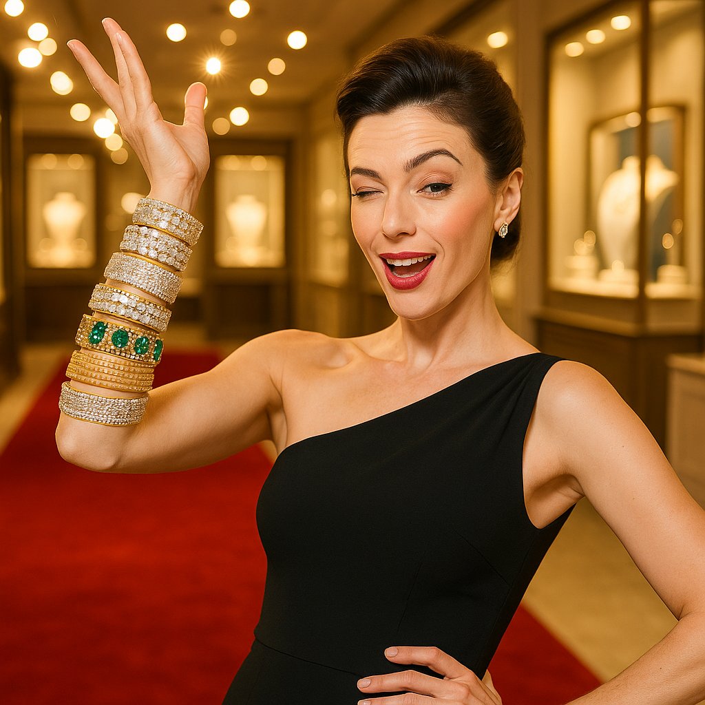 A stunning gold cuff bracelet with intricate detailing, perfect for making a bold fashion statement.