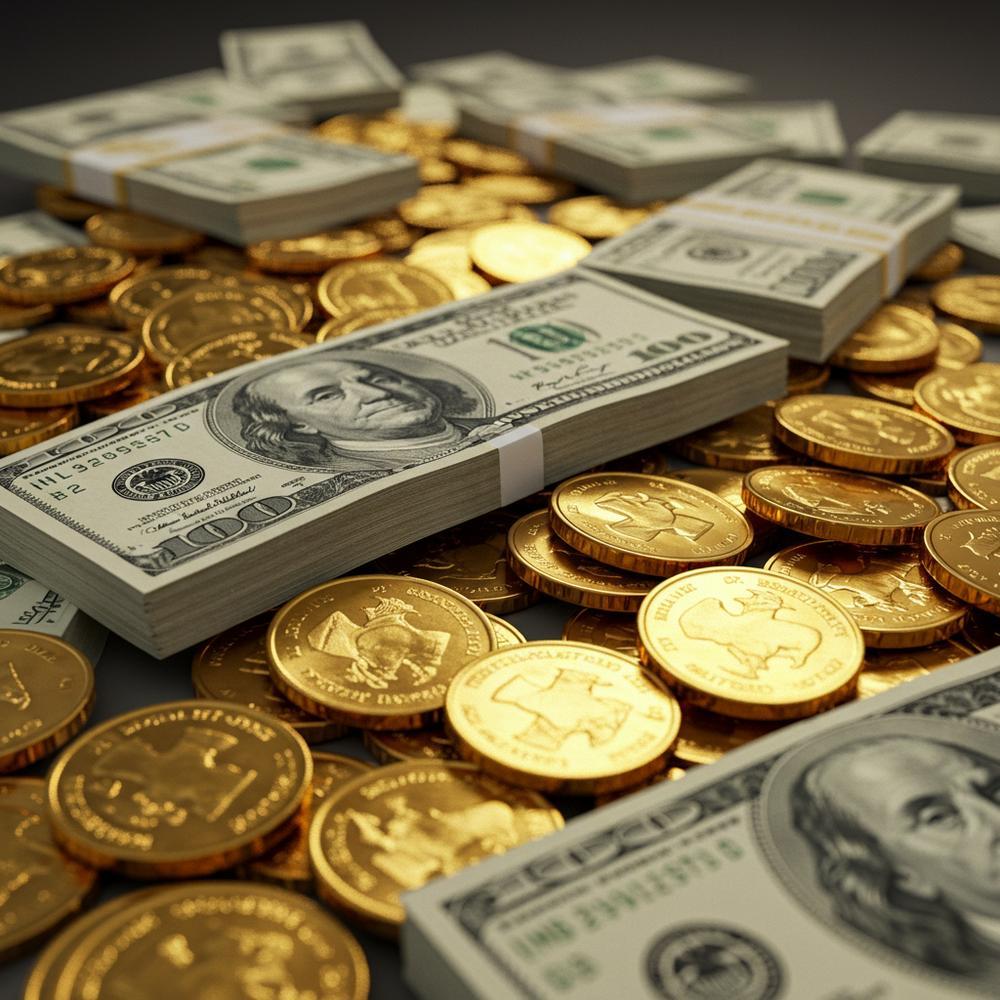 A close-up of elegant gold jewelry pieces, including necklaces, bracelets, and rings, showcasing their timeless beauty and craftsmanship.