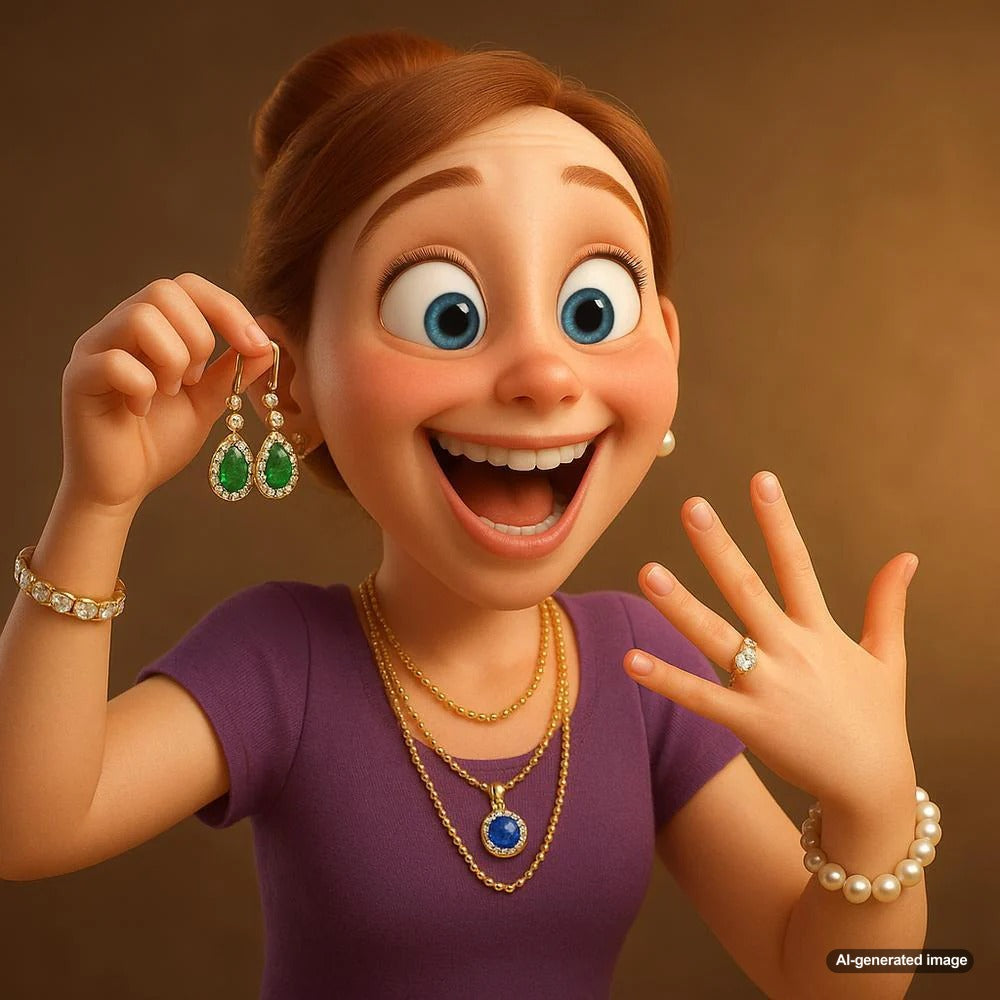 Elegant jewelry pieces showcasing the importance of jewelry in a woman's life