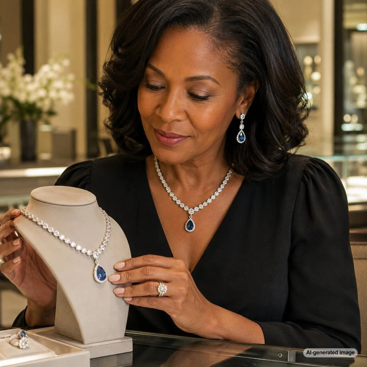 Luxury designer jewelry illustrating the qualities that can help fine jewelry retain value over time