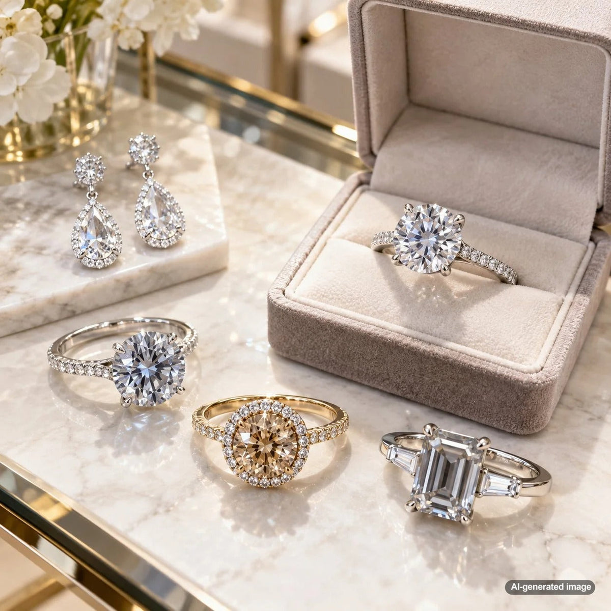 Lab Gray Diamond Why Some Lab Diamonds Look Gray, Brown, or Blue Even With Good Color G ...