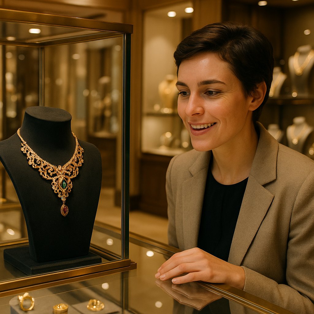 Mysterious antique jewelry with dark gemstones on velvet background