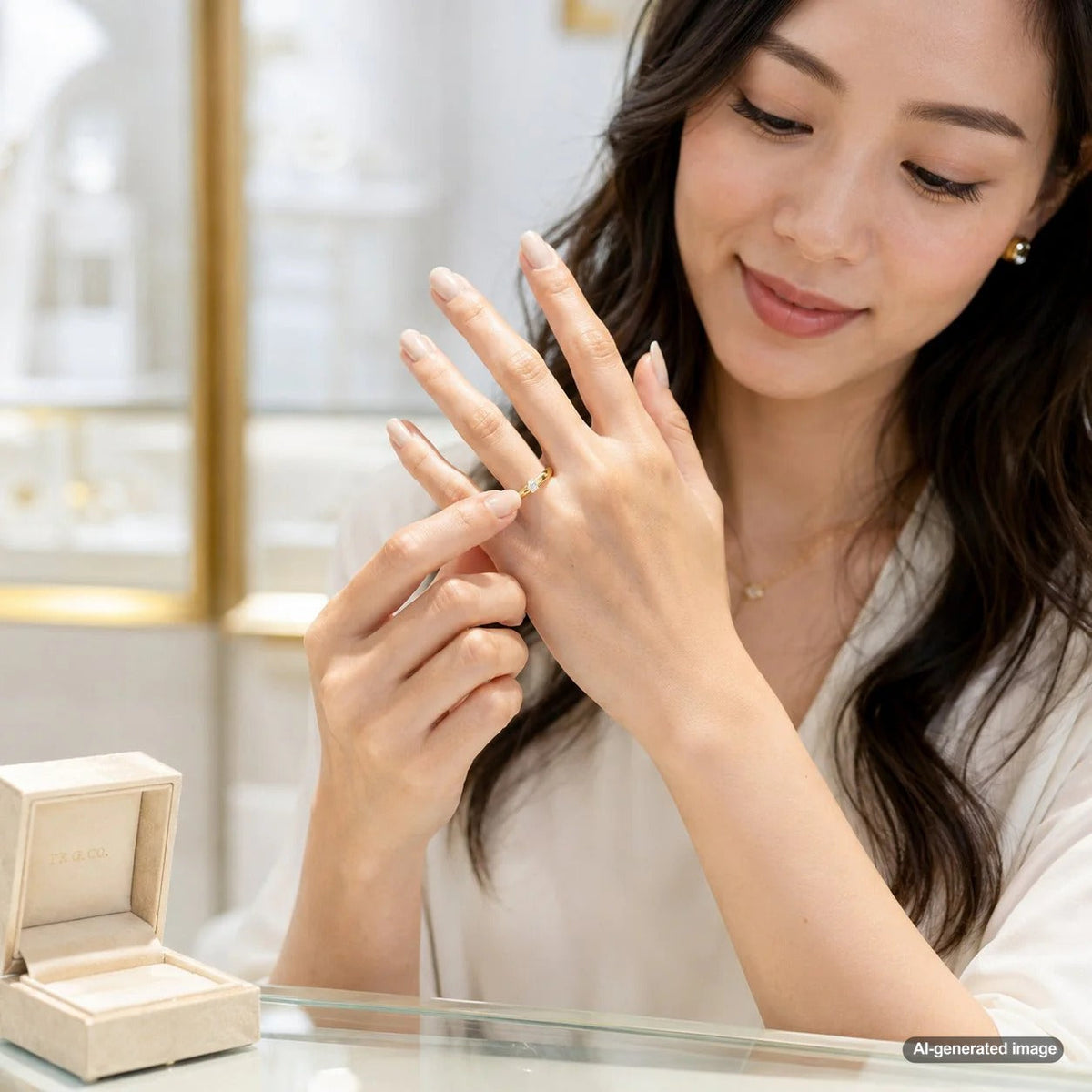A selection of stylish wedding bands showcasing different styles and fits, highlighting why some wedding bands spin on the finger more than others.