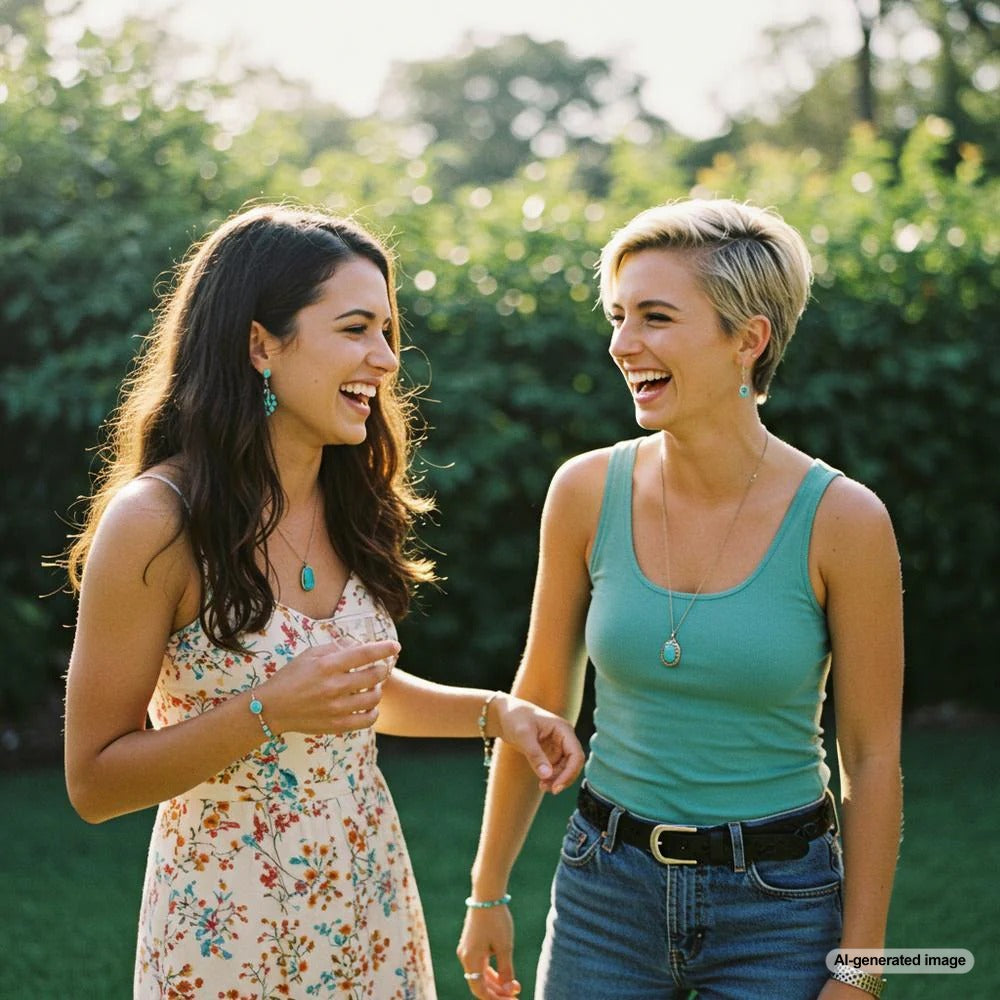Turquoise gemstone symbolizing friendship