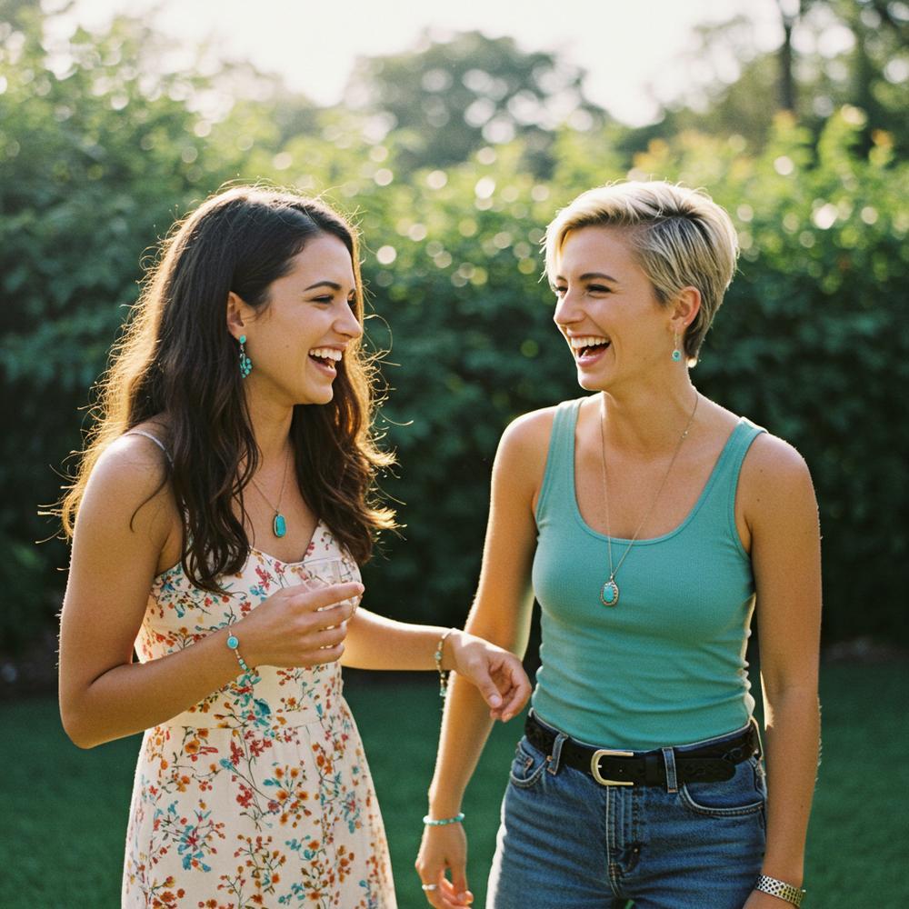 Turquoise gemstone symbolizing friendship