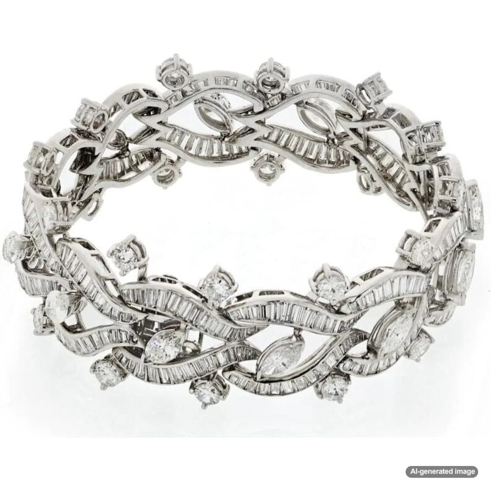 A stunning vintage ring and necklace displayed elegantly
