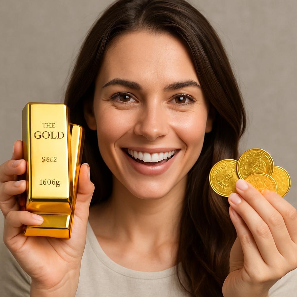 Luxurious gold jewelry collection showcasing rings, necklaces, and bracelets