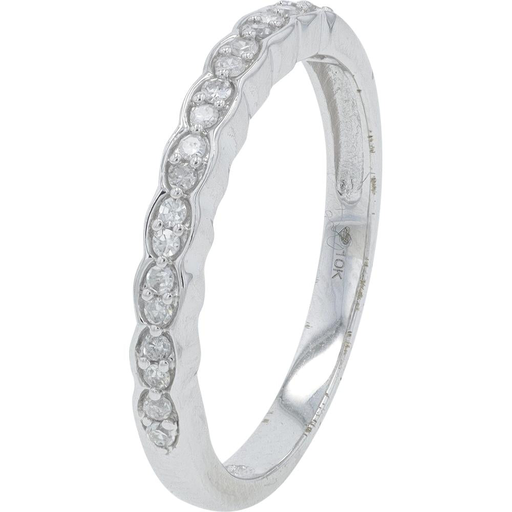 10K White Gold 0.50 Carat Diamond Bridal Ring Set with Halo and Prong - Set Diamonds - 0.50 Carat Total Diamond Weight