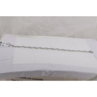 10K White Gold Round Diamond Bracelet - 1/4 Carat Total Diamond Weight