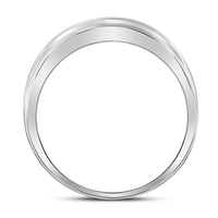 10K White Gold Round Diamond Bridal Ring - 1/4 Carat Total Diamond Weight