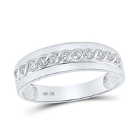 10K White Gold Round Diamond Bridal Ring Set - 3/4 Carat Total Diamond Weight